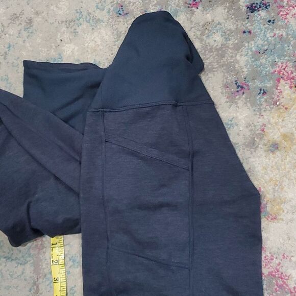 Athleta Heel Tight in Heathered Navy Blue Size 1X - Picture 9 of 14